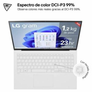 Laptop LG 15Z90S-G.AA74B 14″ Intel Core Ultra 7 155H 16 GB RAM 512 GB SSD