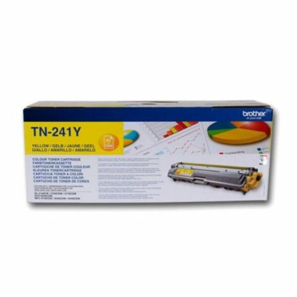 Original Toner Brother TN-241Y Gelb Schwarz – Bild 2