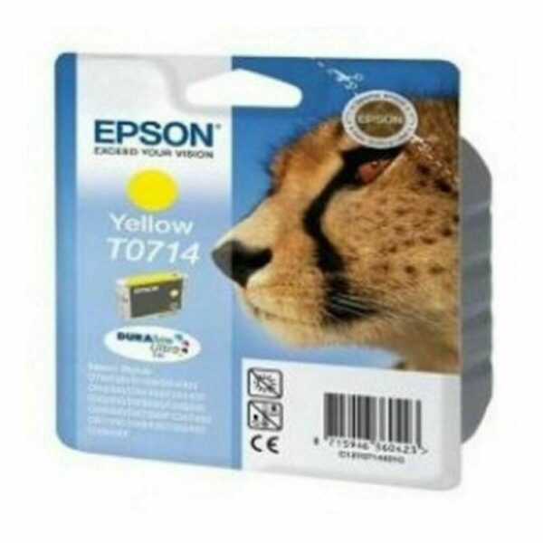 Original Tintenpatrone Epson T0714 Gelb – Bild 2