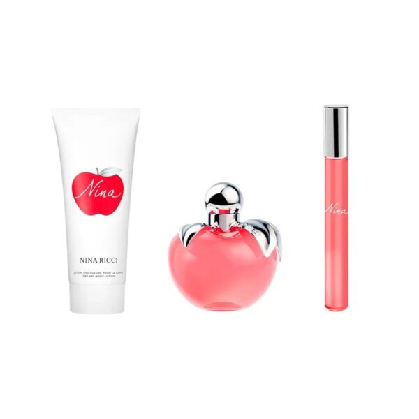 Set mit Damenparfüm Nina Ricci Nina EDT – Bild 2
