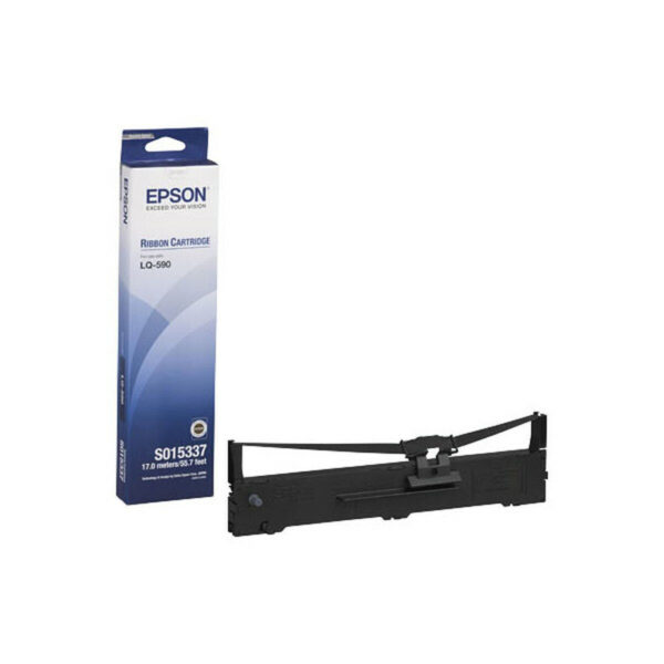 Original Punkt-Matrix-Band Epson C13S015337 Schwarz – Bild 2