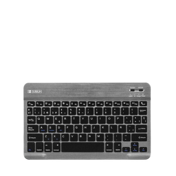 Tastatur Subblim SUB-KBT-SM0002 Grau Qwerty Spanisch – Bild 2