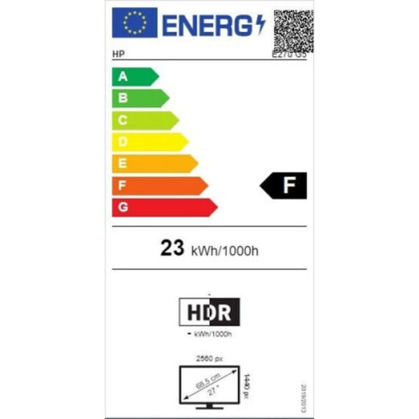 Gaming-Monitor HP E27u G5 27" Quad HD – Bild 2