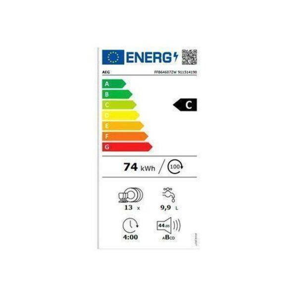 Geschirrspüler AEG FFB64607ZW 60 cm – Bild 2