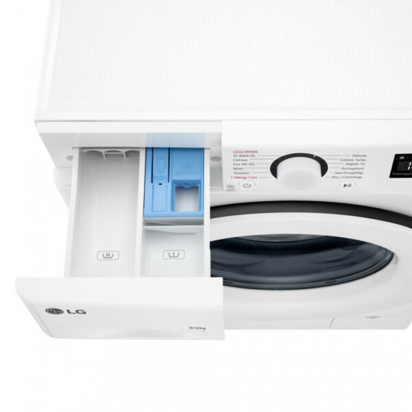 Waschmaschine / Trockner LG F4DR5009A3W 1400 rpm 9 kg 6 Kg – Bild 4