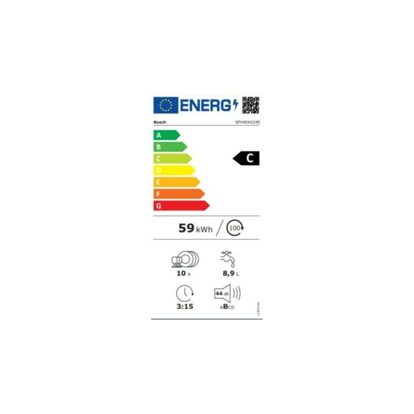 Geschirrspüler BOSCH SPH4EKX24E 45 cm Integrierbar – Bild 2