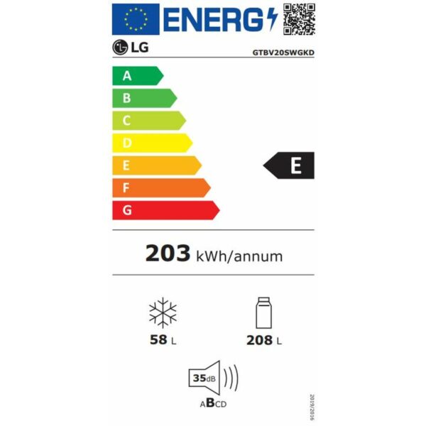 Kühl-Gefrierkombination LG GTBV20SWGKD – Bild 3