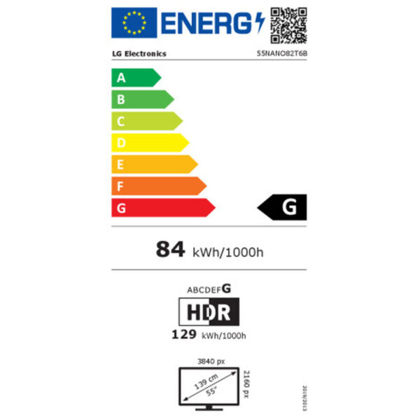 Smart TV LG 55NANO82T6B 4K Ultra HD 55" NanoCell – Bild 3