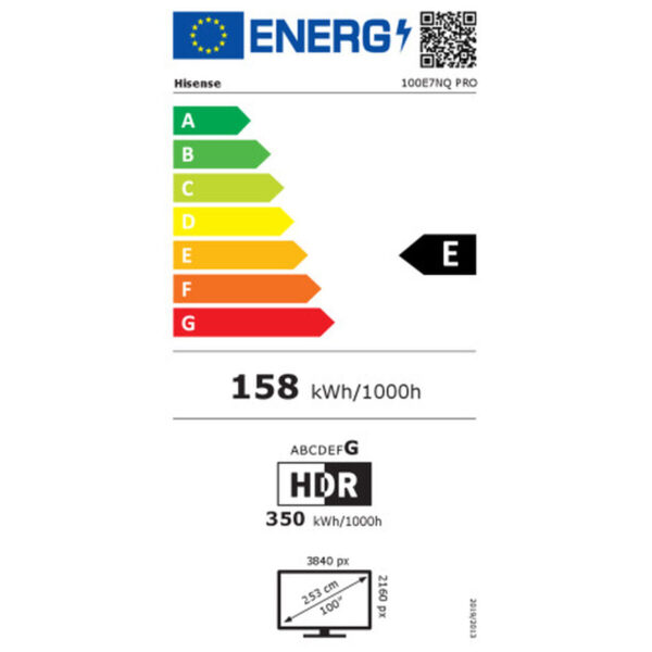Smart TV Hisense 4K Ultra HD 100" QLED AMD FreeSync – Bild 3