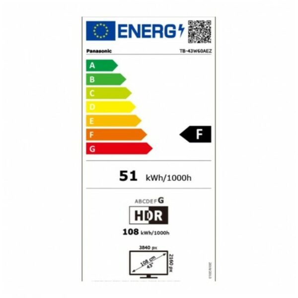 Smart TV Panasonic TB43W60AEZ 4K Ultra HD 43" LED – Bild 3