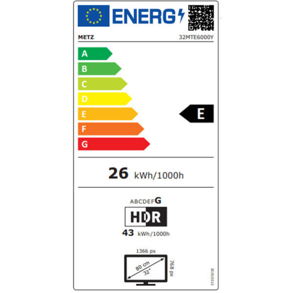 Smart TV Metz 32MTE6000Y HD 32" LED – Bild 6