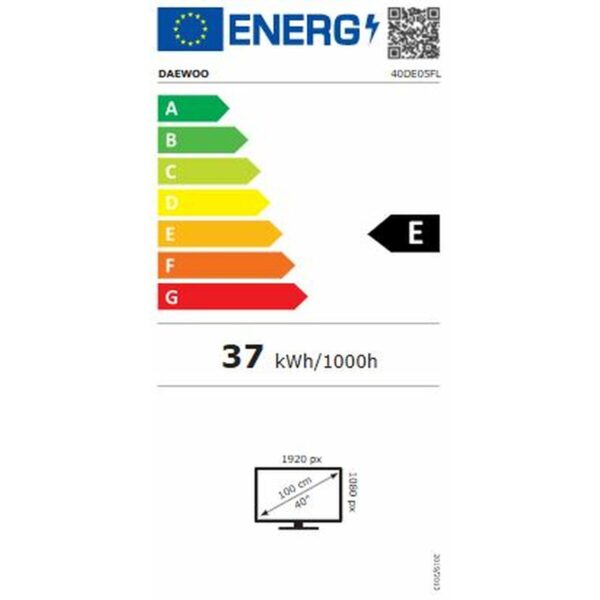 Fernseher Daewoo 40DE05FL HD 40" LED – Bild 3
