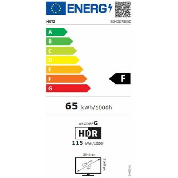 Smart TV Metz 50MQD7500Z 4K Ultra HD 50" QLED – Bild 2