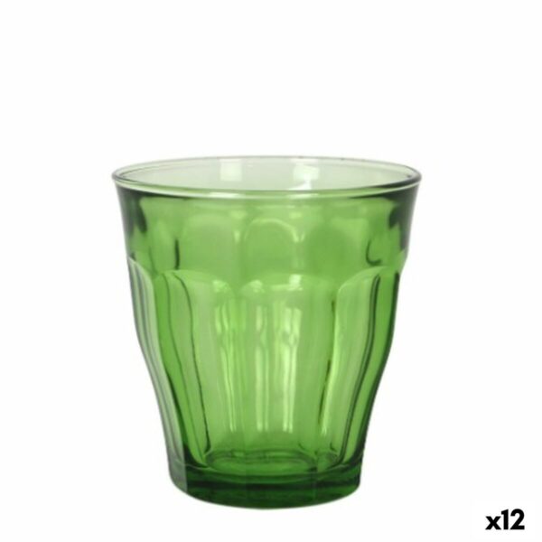 Gläserset Duralex Picardie grün 6 Stücke 250 ml (12 Stück)