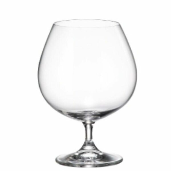 Gläsersatz Bohemia Crystal Clara Cognac 690 ml 6 Stück 4 Stück 7,5 x 12 x 16 cm – Bild 2