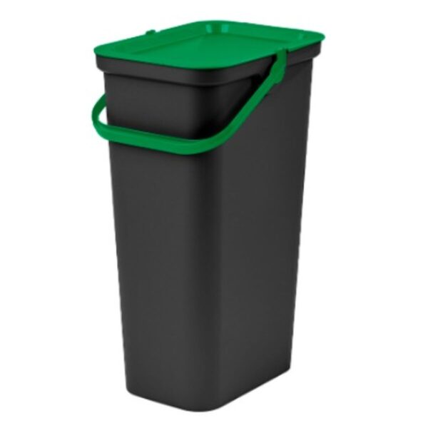 Recycling Papierkorb Tontarelli Moda grün 38 L (4 Stück) – Bild 2