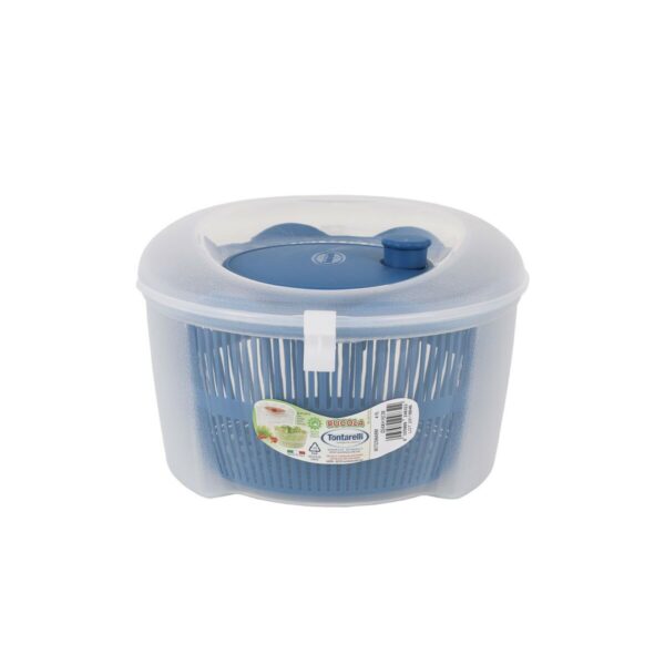 Salatschleuder Tontarelli Rucola Kunststoff Durchsichtig 24,5 x 16 x 24,5 cm (6 Stück) – Bild 2