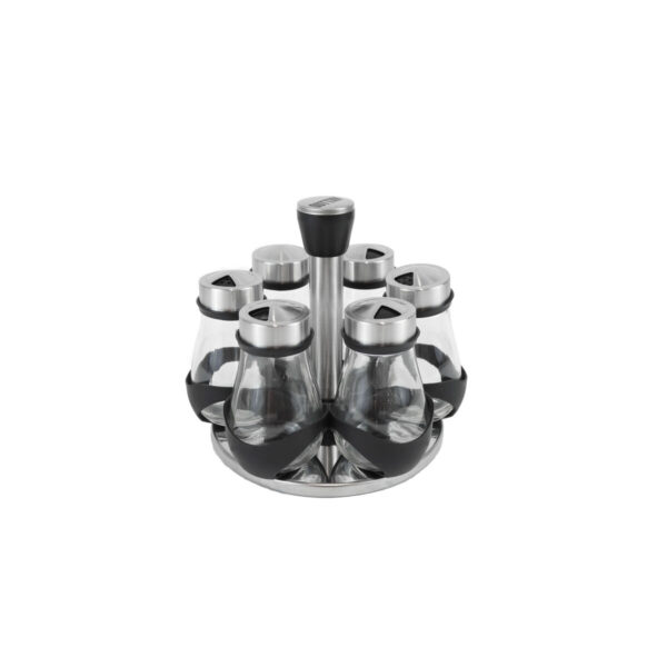 Gewürzspender aus Edelstahl Quttin 17,8 X 17,8 X 16,3 CM (6 Stücke) (8 Stück) – Bild 5