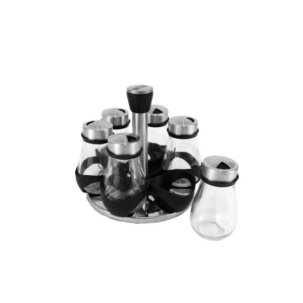 Gewürzspender aus Edelstahl Quttin 17,8 X 17,8 X 16,3 CM (6 Stücke) (8 Stück) – Bild 6