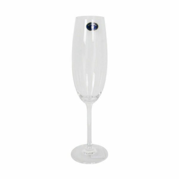 Gläsersatz Bohemia Crystal Clara Champagner 220 ml 6 Stücke (4 Stück) – Bild 2