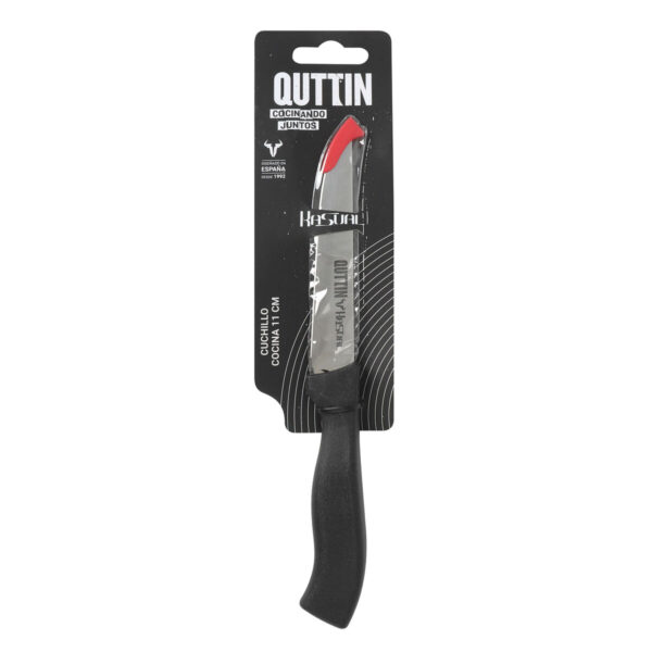 Küchenmesser Quttin Kasual Schwarz Silberfarben 22 x 2 x 1,5 cm Mehrzweck (48 Stück) – Bild 3