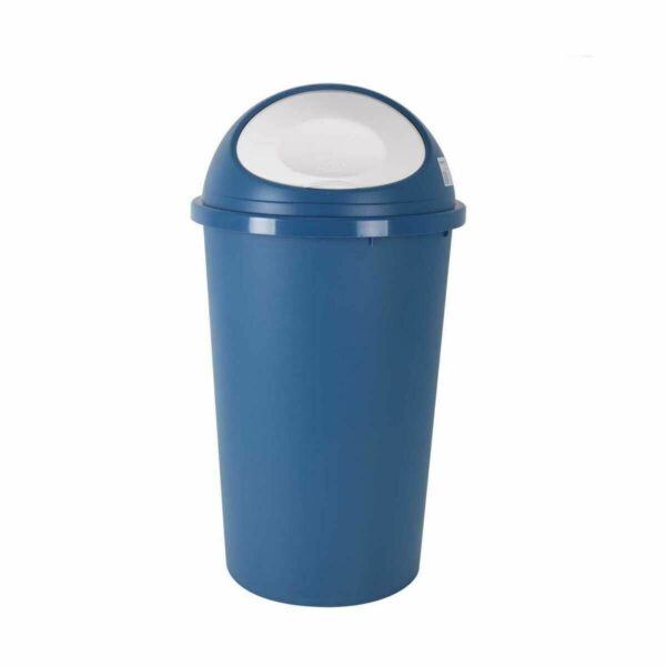 Abfalleimer Tontarelli Big hoop Blau Weiß 50 L (10 Stück) – Bild 2