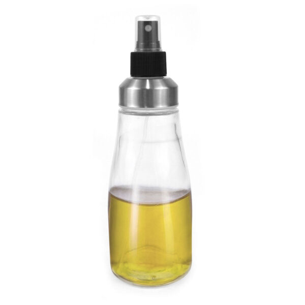 Ölfläschchen Anna Durchsichtig Silberfarben Glas 330 ml (12 Stück) – Bild 3