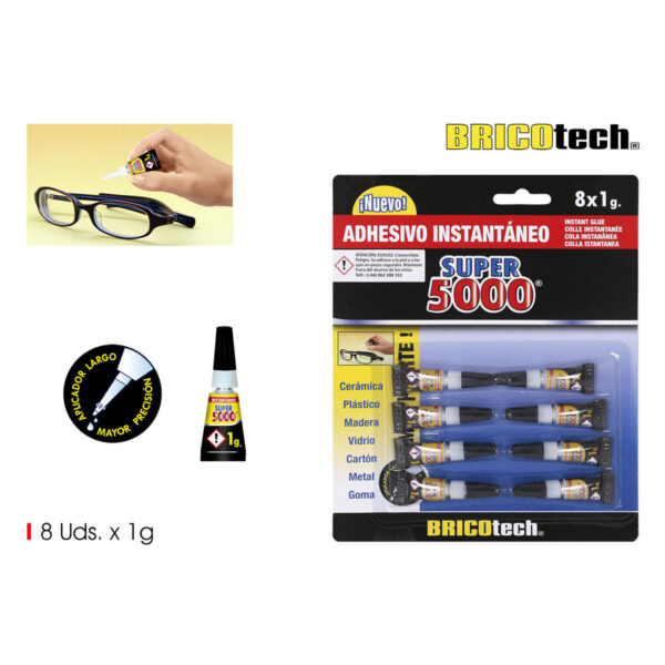 Sekundenkleber Bricotech Super 5000 1 g (36 Stück) – Bild 3