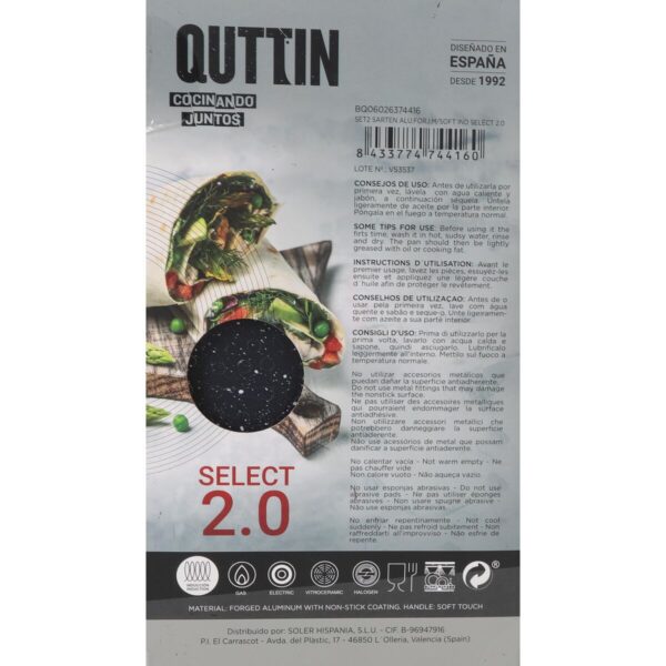 Pfannen-Set Quttin 3,5 mm (4 Stück) – Bild 5