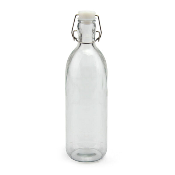 Glas-Flasche La Mediterránea Glas 1 L (24 Stück) – Bild 3