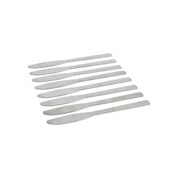 Messerset Privilege Silberfarben Edelstahl 19,8 cm 8 Stücke (24 Stück) – Bild 2