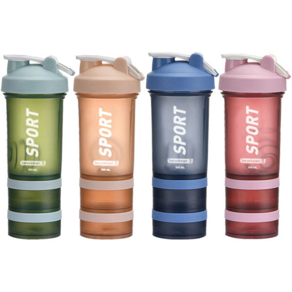 Wasserflasche Bewinner 500 ml 9,5 x 25,7 cm (12 Stück) – Bild 2
