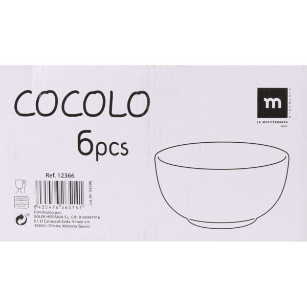 Schale La Mediterránea Cocolo 500 ml 0,5 L (24 Stück) – Bild 2