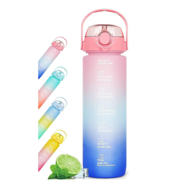 Wasserflasche Bewinner Bunt 600 ml 7,5 X 20 CM (12 Stück) – Bild 2