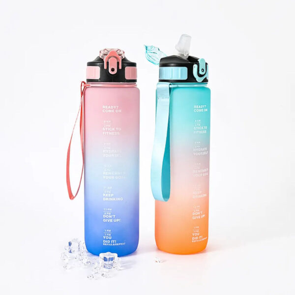 Wasserflasche Bewinner Bunt 800 ml 7,5 x 23,5 cm (12 Stück) – Bild 5