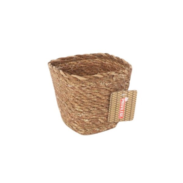 Mehrzweckkorb Privilege   Braun korb karriert 12 x 12 x 11 cm (36 Stück) – Bild 2