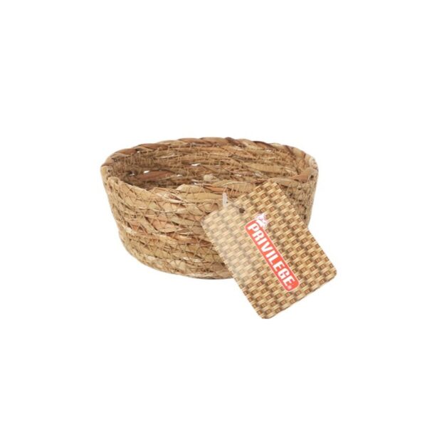 Mehrzweckkorb Privilege   Braun korb kreisförmig ø 12 x 5 cm (36 Stück) – Bild 2