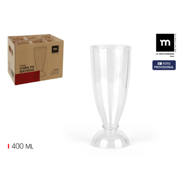 Milchshake-Becher La Mediterránea 0,4 l (24 Stück) – Bild 2