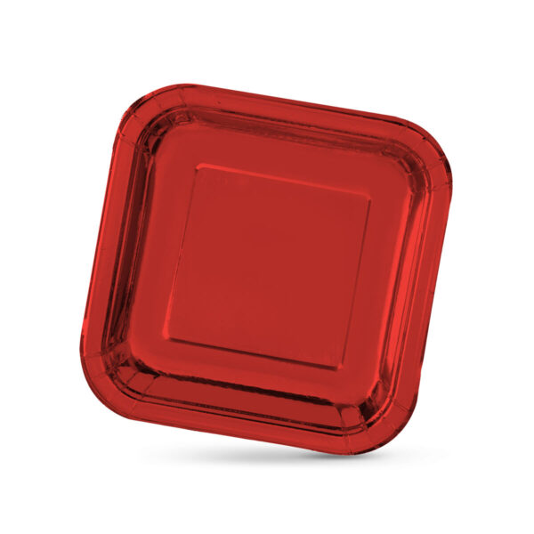 Geschirr-Set Algon Rot 23 cm 10 Stücke (18 Stück) – Bild 2