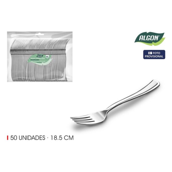Gabel-Set Algon 18,5 cm 50 Stücke (12 Stück) – Bild 4