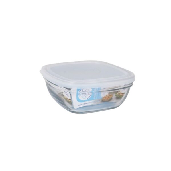 Lunchbox Duralex Weiß Durchsichtig 610 ml (12 Stück) – Bild 2
