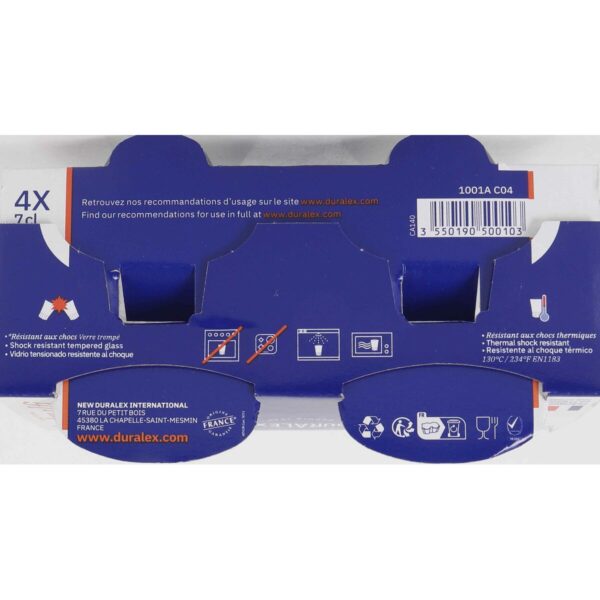 Gläserset Duralex Amalfi 70 ml 4 Stücke (12 Stück) – Bild 5