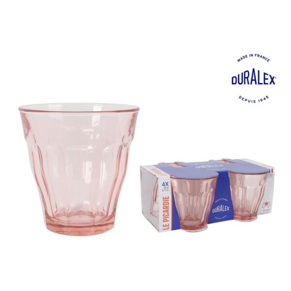 Gläserset Duralex Picardie Rosa 250 ml 4 Stücke (12 Stück) – Bild 4