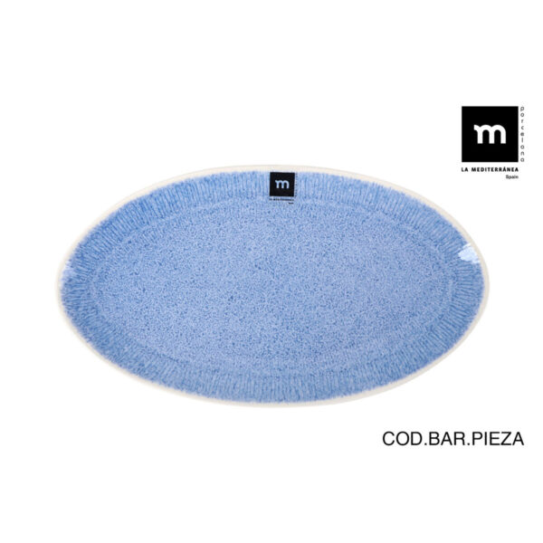 Kochschüssel La Mediterránea Calobra Blau 31 x 17,5 cm (24 Stück) – Bild 3