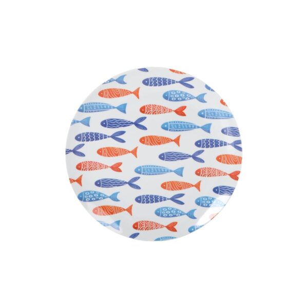 Flacher Teller La Mediterránea Fische 25,5 cm (24 Stück) – Bild 2