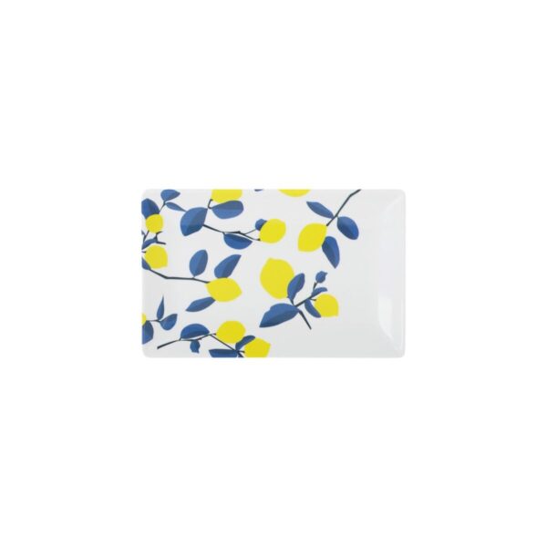 Tablett für Snacks La Mediterránea Zitronengelb 20 x 13 x 2 cm (24 Stück) – Bild 3