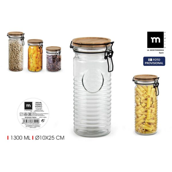 Glasgefäß La Mediterránea ACACIA 1,3 L (12 Stück) – Bild 2