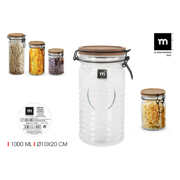 Glasgefäß La Mediterránea ACACIA 1 L (12 Stück) – Bild 2