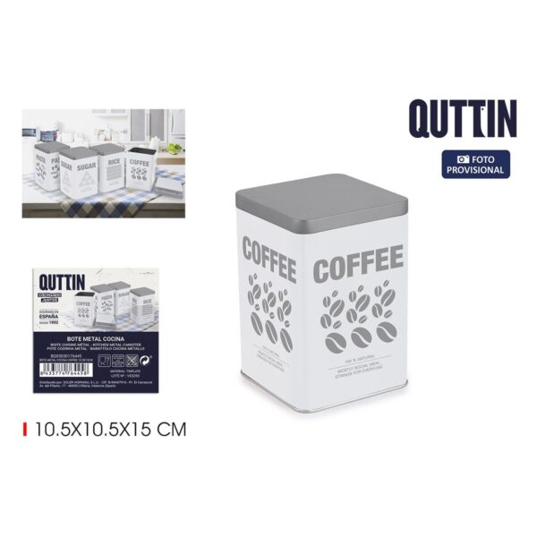 Metalldose Quttin COFFEE (12 Stück) – Bild 2
