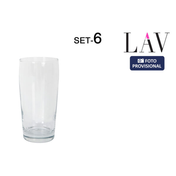 Gläserset LAV Bardy 6 Stücke (8 Stück) – Bild 3